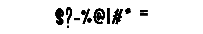 Nights Stargril Font OTHER CHARS