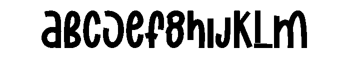 Nights Stargril Font UPPERCASE