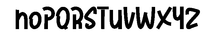 Nights Stargril Font UPPERCASE