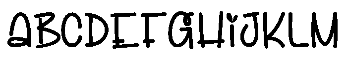 Nights Stronglights Font UPPERCASE