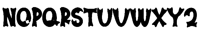 Nights Font LOWERCASE