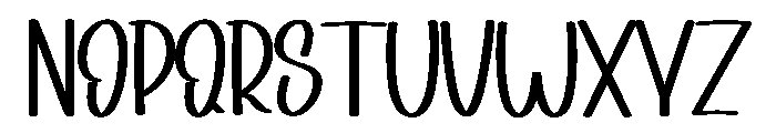 Nightside1 Font UPPERCASE