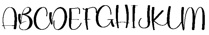 Nighty Graduates Font UPPERCASE