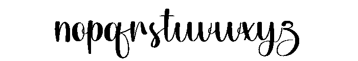 Nighty Graduates Font LOWERCASE