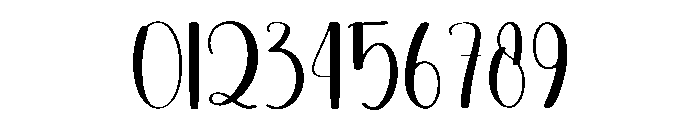 Nighty Perfect Font OTHER CHARS