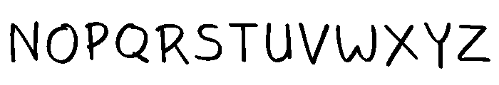 Nika Marker Font UPPERCASE