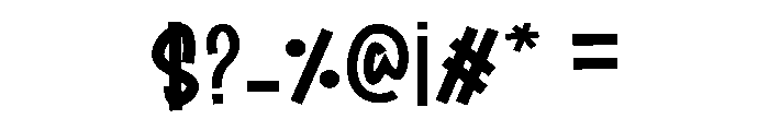 Nike Bike Font OTHER CHARS
