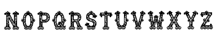 Nikoleta Regular Font UPPERCASE
