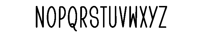 Nildabel Font UPPERCASE
