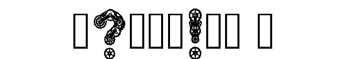 Nima Regular Font OTHER CHARS