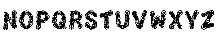 Nima Regular Font LOWERCASE