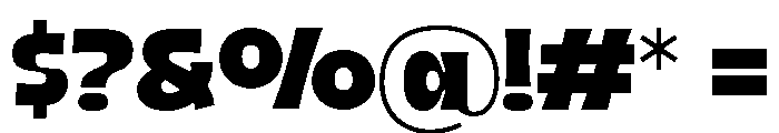 Nimbu Bold Font OTHER CHARS