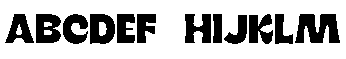 Nimbu Bold Font UPPERCASE