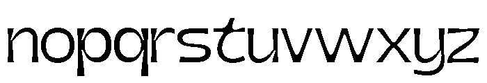 Nimbu Light Font LOWERCASE