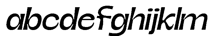 Nimbu Regular Slanted FONT