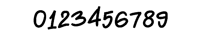 Nimella Script Regular Font OTHER CHARS