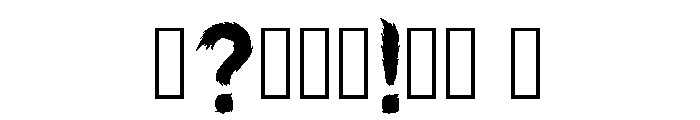 Nimes Regular Font OTHER CHARS
