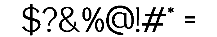 Nimete Regular Font OTHER CHARS