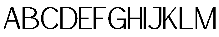 Nimete Regular Font UPPERCASE