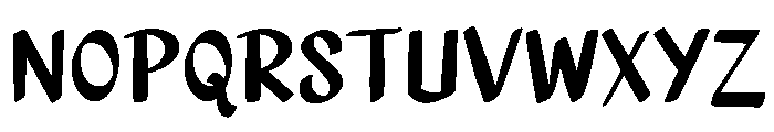 Ninedlon Font UPPERCASE