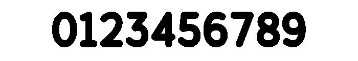 Nineteen Font OTHER CHARS