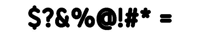 Nineteen Font OTHER CHARS