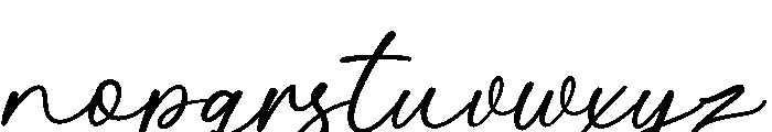 Ningetan Regular Font LOWERCASE