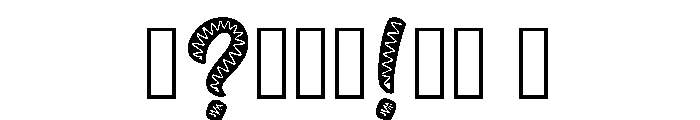 Nira Regular Font OTHER CHARS