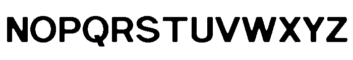 NiraNaraSoft-Bold Font UPPERCASE