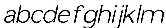 NiraNaraSoft-ExtLtSlant FONT