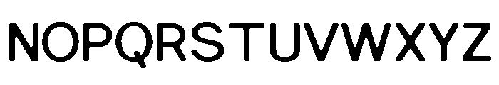NiraNaraSoft-Medium Font UPPERCASE