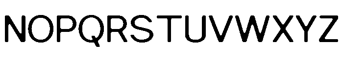 NiraNaraSoft-Regular Font UPPERCASE