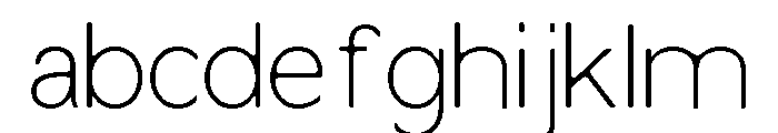 NiraNaraSoft-Thin FONT