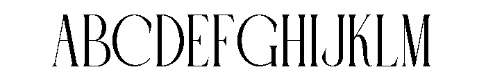 Nirain Regular Font UPPERCASE