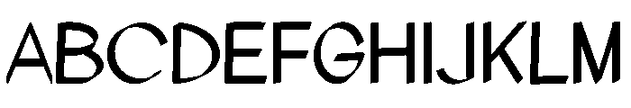 Niramail Font UPPERCASE