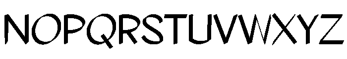 Niramail Font UPPERCASE