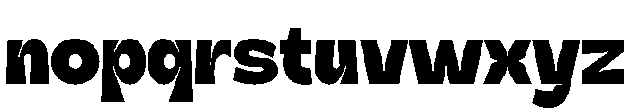 Nirume Font LOWERCASE