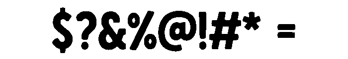 Nistaroid Font OTHER CHARS