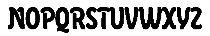 Nistaroid Font UPPERCASE