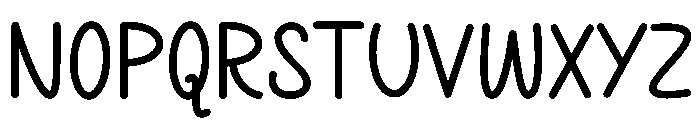 Nithire Font UPPERCASE