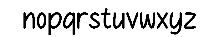 Nithire Font LOWERCASE