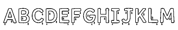 Nitid Regular Font UPPERCASE