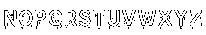 Nitid Regular Font UPPERCASE