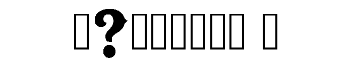Nitin Regular Font OTHER CHARS
