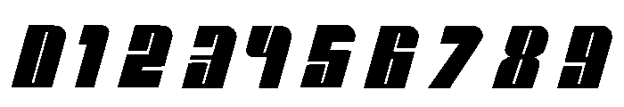 Nitro Force Regular Font OTHER CHARS
