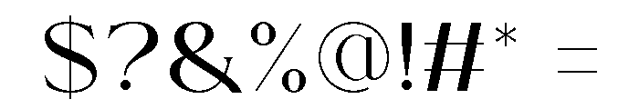Nivella Font OTHER CHARS