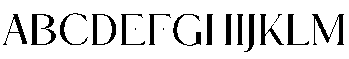 Nivella Font UPPERCASE