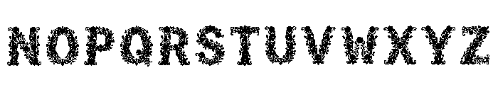 Nivor Regular Font UPPERCASE