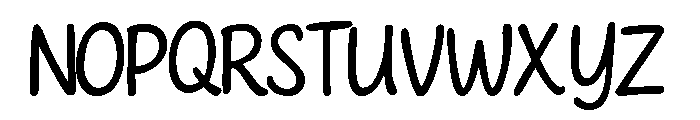 nikikulo-Regular Font UPPERCASE