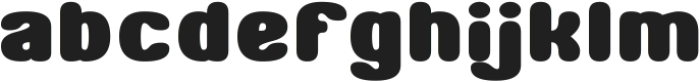 NICE Bold otf (700) Font LOWERCASE